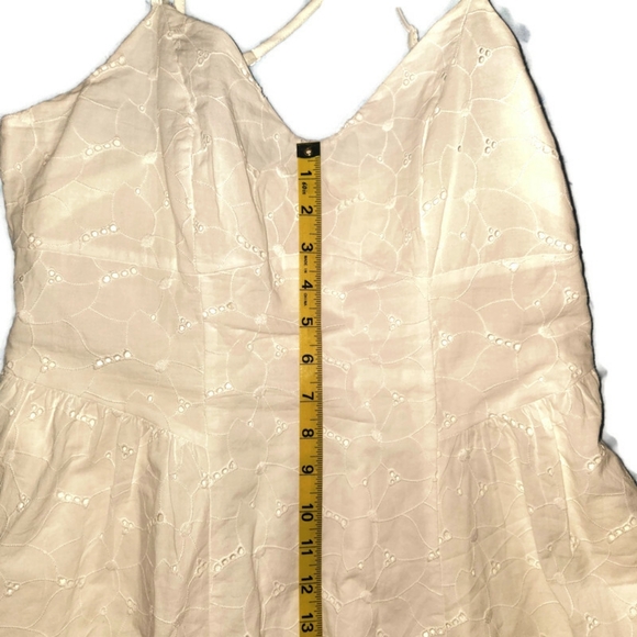 A New Day White Eyelet Midi Sundress Medium NWT - Picture 11 of 14